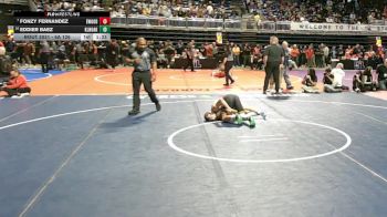 6A 126 lbs Champ. Round 1 - Fonzy Fernandez, El Paso Eastwood vs Eddier Baez, Klein Oak