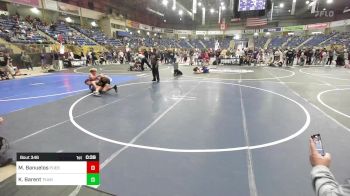 137 lbs Consolation - Michael Banuelos, Pueblo East vs Korbyn Barent, Team Champs