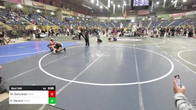 137 lbs Consolation - Michael Banuelos, Pueblo East vs Korbyn Barent, Team Champs