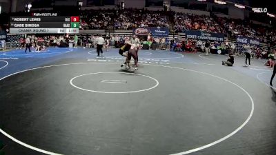 D 3 190 lbs Champ. Round 1 - Robert Lewis, De La Salle vs Gabe Simosa, Haynes Academy