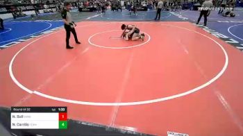 115 lbs Round Of 32 - Noah Bull, Sanderson Wrestling Academy vs Nathan Carrillo, Sunkist Kids Monster Garage