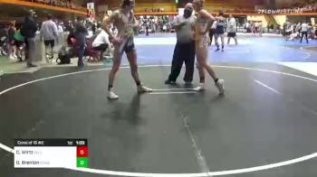 132 lbs Consi Of 16 #2 - Cole Wirtz, Kelly Walsh vs Dylan Brenton, Windy City