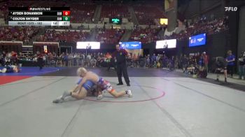 182 lbs Cons. Round 3 - Ayden Bohannon, Coyote Wrestling Club vs Colton Snyder, Corvallis
