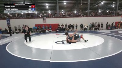 77 kg Cons. Sub-semis - Ethan Barr, Golden One RTC vs Jude Randall, Southwest Wrestling Club