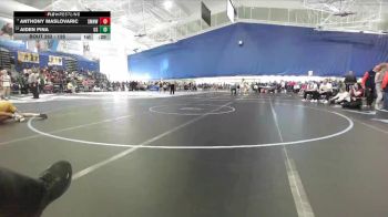 126 lbs Cons. Round 2 - Aiden Pina, Olathe South vs Anthony Maslovaric, Shawnee Mission Northwest