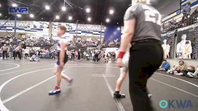 160 lbs Semifinal - Bentley Ford, Noble Takedown Club vs Makylan Stanley, Blaine County Grapplers