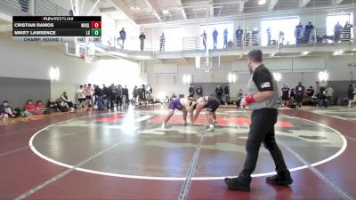 285 lbs Champ. Round 1 - Mikey Lawrence, Lake Stevens vs Cristian Ramos, Moses Lake