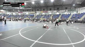 86 lbs Quarterfinal - Isaiah Baca, New Mexico Bad Boyz vs Javier Flores, Nebraska Titans