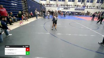 83 lbs Quarterfinal - Samson Chagnon, Mountain Home Flyers vs Owen Schilling, Bentonville Wrestling Club