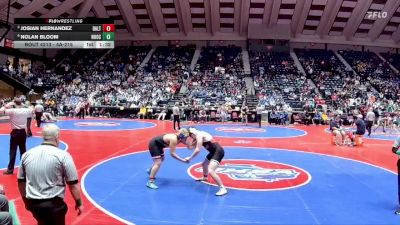 4A-215 lbs Quarterfinal - Josian Hernandez, Dalton vs NOLAN BLOOM, North Oconee