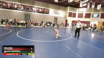 43 lbs Semifinal - Trig Ford, Elite Wrestling vs Brogan Ashworth, JWC