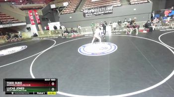 157 lbs Cons. Round 4 - Todd Suko, Brawlers Wrestling Club vs Lucas Jones, Delta Wrestling Club