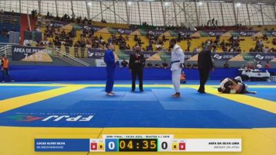 AGFA DA SILVA LIMA vs LUCAS ALVES SILVA 2026 FPJJ Campeonato Paulista