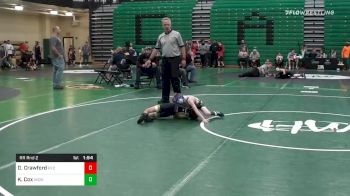 Match - David Crawford, Red Lion vs Kyzer Cox, Wdwc