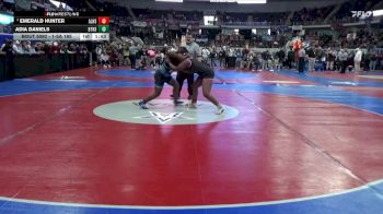 1-5A 165 Semifinal - Emerald Hunter, Alexandria HS vs Adia Daniels, Brewbaker Tech