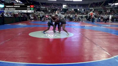 1-5A 165 Semifinal - Emerald Hunter, Alexandria HS vs Adia Daniels, Brewbaker Tech