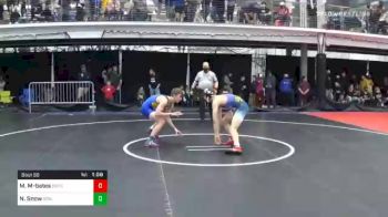 145 lbs Prelims - Matthew Mckewin-bates, Dryden vs Nathan Snow, Grainhouse WC