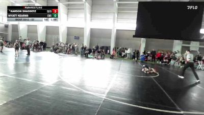 57 lbs Champ. Round 1 - Karson Shassetz, Top Of The Rock vs Wyatt Kearns, Cougars Wrestling Club