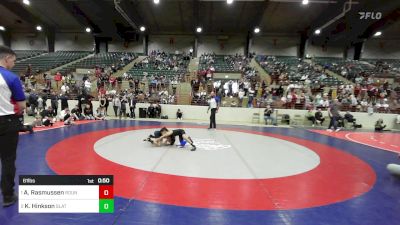 61 lbs Final - Adam Rasmussen, Roundtree Wrestling Academy vs Knox Hinkson, Slate Wrestling Academy