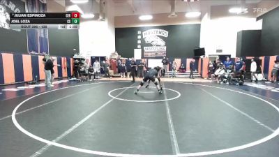 138 lbs Champ. Round 3 - Joel Loza, Canyon Springs vs Julian Espinoza, Cerritos
