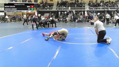 190 lbs Consi Of 8 #1 - Noah Colon, Manchester vs Joshua Hindin, Foxborough