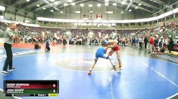 101 lbs Cons. Round 5 - Avery Bowman, Waverly Sr HS vs Josh Knapp, Horseheads Sr HS