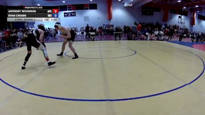 157 lbs Cons. Round 3 - Anthony Woodson, Bath County Wrestling Club vs Evan Cronin, NOVA Wrestling Club