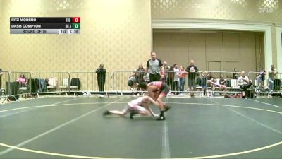 61 lbs Round Of 16 - Fitz Moreno, The Valley WC vs Dash Compton, DC Academy