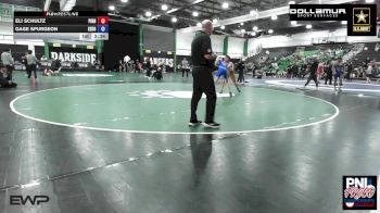 126 kg Rr Rnd 3 - Eli Schultz, Pinnacle Wrestling Club vs Gage Spurgeon, Sebolt Wrestling Academy