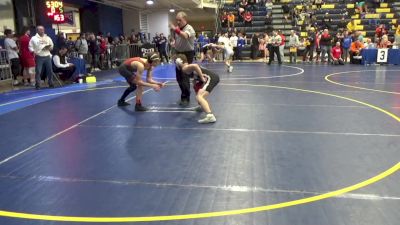 121 lbs Quarterfinal - Colton Fisher, Bethel Park vs Owen Reynolds, Commodore Perry