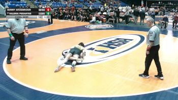 110 lbs Cons. Semi - Valeria Pesantes, Elk Grove Village (E.G.) vs Sunny Aitzemkour, Winnetka (New Trier)