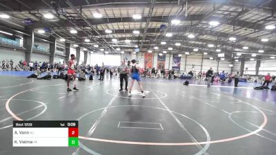 119 lbs Consolation - Amari Vann, NJ vs Kai Vielma, PA