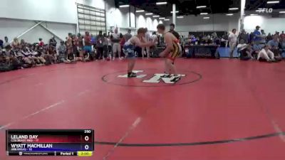 250 lbs Round 2 (8 Team) - Leland Day, Colorado Red vs Wyatt MacMillan, Arkansas