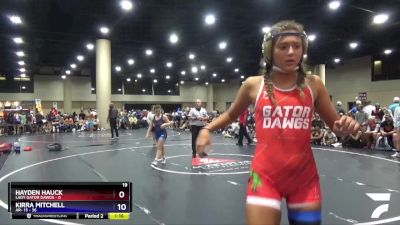 110 lbs Round 1 (6 Team) - Allie Barker, Lady Gator Dawgs vs Bentley Burke, AR- 15