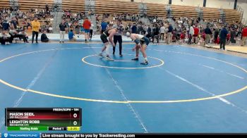 184 lbs Cons. Round 3 - Leighton Robb, Rochester-CTC vs Mason Seidl, UW-Eau Claire