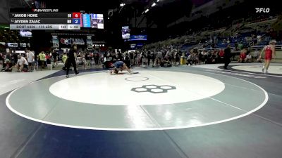 175 lbs Cons. Quarters - Jakob Hoke, OH vs Jayden Zajac, MN