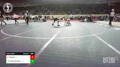 4A-138 lbs Cons. Semi - Michael Blendowski, CATOOSA vs Coltyn Majors, HILLDALE