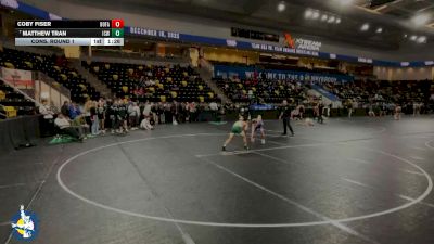 126 lbs Cons. Round 1 - Matthew Tran, Iowa City, West vs Coby Fiser, Bondurant-Farrar