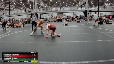 150 lbs Round 7 (8 Team) - Parker Quinn, Ohio Gold vs Parker Trento, GPS Red