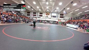 125 B Semifinal - Harleigh Fenus, Kelly Walsh vs Hayden Shrewsbury, Rock Springs