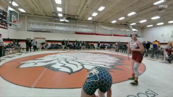 135 lbs Semifinal - Aubree George, Cody vs Remington Aullman, Star Valley