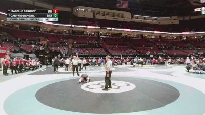 155 lbs Cons. Sub-quarters - Cailyn Demagall, Columbia vs Isabelle Barkley, Oak Hills