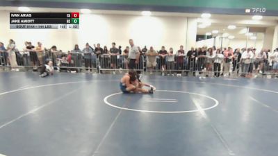144 lbs Round Of 64 - Ivan Arias, CA vs Jake Amiott, NC