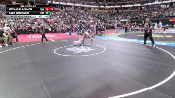 138-5A 3rd Place Match - Thomas Blackmon, Ponderosa vs Gage Chelewski, Fruita Monument