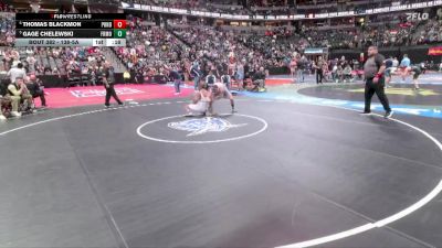 138-5A 3rd Place Match - Thomas Blackmon, Ponderosa vs Gage Chelewski, Fruita Monument