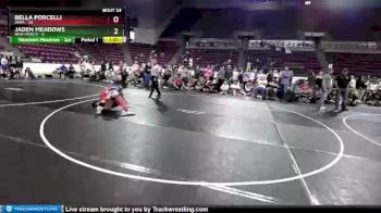 W-164 lbs Semis & 3rd Wb (16 Team) - Bella Porcelli, Iowa vs Jaden Meadows, New Mexico