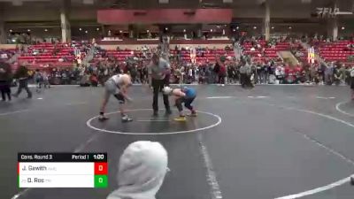 110 lbs Cons. Round 3 - Davin Ree, Triumph vs Jaxon Gawith, Andover Wrestling Club