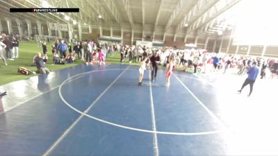 78-85 lbs Round 1 - Aspen Comstock, Wasatch Wrestling Club vs Izabeau Speredon, Northern Utah Girls Wrestling
