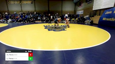 160 lbs Consi Of 8 #2 - Austin Paris, Grand Country (UT) vs Jacob Perez, Alvarez