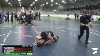 114 lbs Cons. Round 2 - Chase Clark, Hudson WC vs Alec Sinkler, Martin Mean Machine